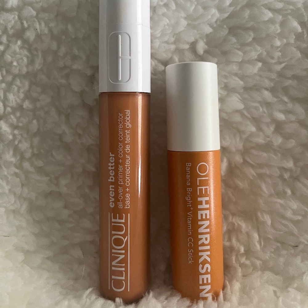 BNIB Bundle of Clinque and Ole Henricksen Undereye Color Corrector Apricot